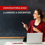 Llamado a docentes 2023